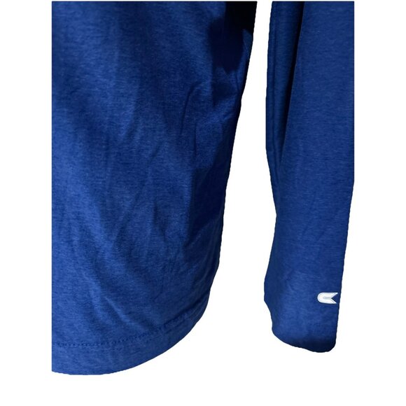 NEW Boise State BSU Broncos Colosseum Blue 1/2 Zip Windshirt Shirt Men's L - Picture 3 of 10